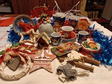 svendita  di oggetti di Natale