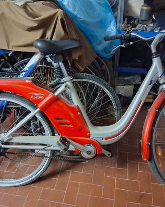 bicicletta paggio albatros elettrica