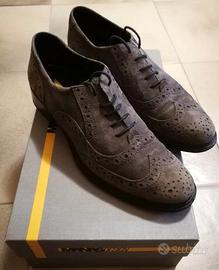 Francesine scamosciate, Manas, tortora, nuove, 37