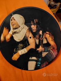IRON MAIDEN Raro picture disc intervista 1987