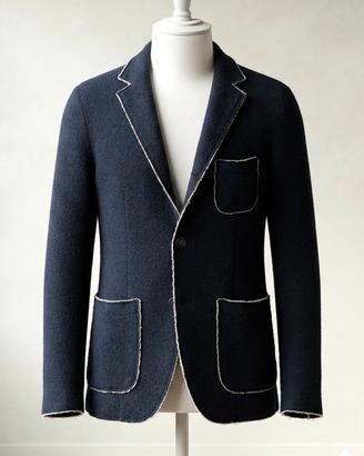 Blazer uomo Benetton blu navy  taglia 46