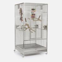 Voliera in acciaio inox gabbia per uccelli gabbia