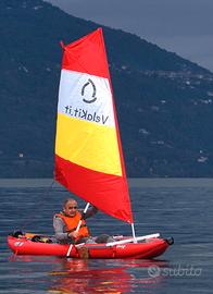 Velakit Raffica, attrezzatura velica per canoa