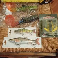 Esche da luccio black bass predatori