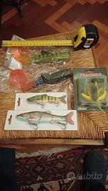 Esche da luccio black bass predatori