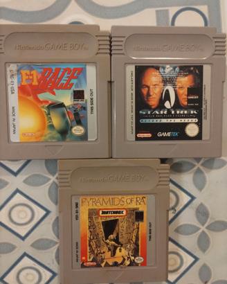 Cartucce giochi Nintendo Gameboy 1989