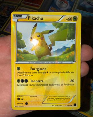 Pikachu 115/114 Secret Rare Nero e Bianco (2011 )