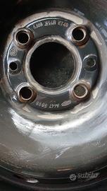 4 Cerchi in ferro 5.00 X14 ET48 a 4 fori