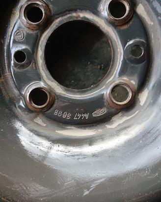 4 Cerchi in ferro 5.00 X14 ET48 a 4 fori