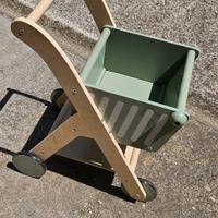 Passeggino per bambole in legno