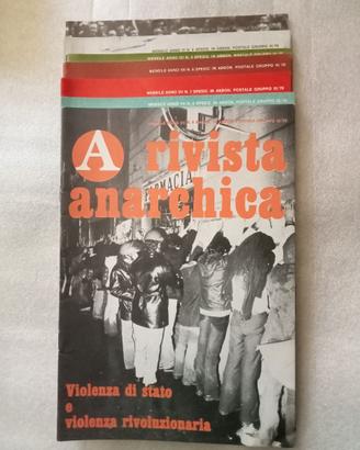 A Rivista Anarchica 7 N° 1976-1977 - Anche singoli