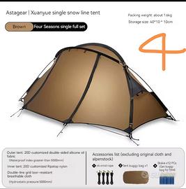 Tenda Asta gear crescent 1 Ultralight