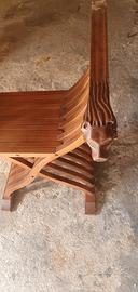 sedia testa di leone