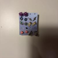 ✨ Set orecchini - 8 paia - stile rock / trendy ✨