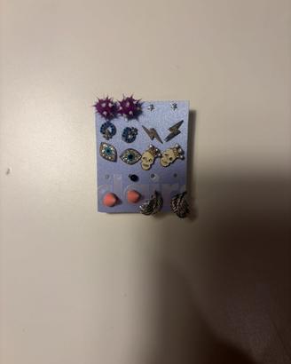 ✨ Set orecchini - 8 paia - stile rock / trendy ✨