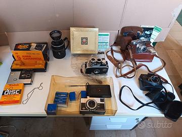 Blocco Macchine fotografiche Vintage anni 20 a 60