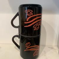 Coppia tazze vintage anni 90 della Pocket Coffee