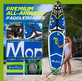 Stand Up Paddle Sup 350cm. Tavola gonfiabile NUOVA
