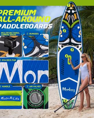 Stand Up Paddle Sup 350cm. Tavola gonfiabile NUOVA
