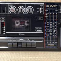 RADIOREGISTRATORE Sharp GF-7300 Boombox Ghetto Bla