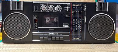 RADIOREGISTRATORE Sharp GF-7300 Boombox Ghetto Bla