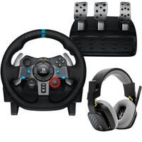 Volante logitech g29 + cuffie G920