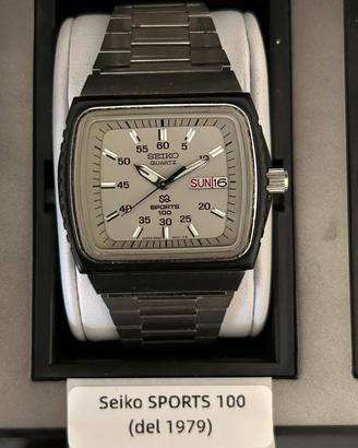 SEIKO SQ Sports 100 del 1979  8229-500B  Quarzo TV