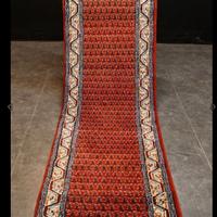 Tappeto Sarough Mir 325 cm x  82 lavorato a mano.