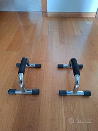 Paralleline per piegamenti (push up bars)