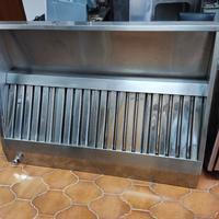 Cappa per cucina professionale in acciaio pesante