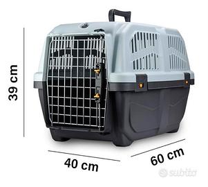 Trasportino rigido per cani e gatti