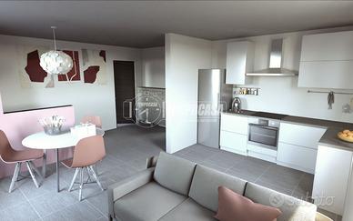 APPARTAMENTO IN BIFAMILIARE con GIARDINO e POSTO A