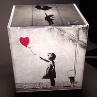 lampada cubo personalizzabile