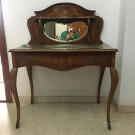 scrittoio/toilette antiquariato