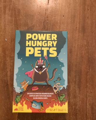 power hungry pets, gioco da tavolo per bambini 
