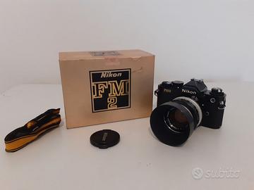 Nikon FM2 + 50mm f: 1.1.4