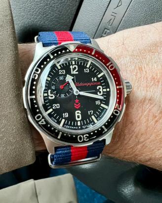 Vostok Amphibia automaticoForce Komandirskie K-35