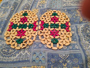 4 sottopentole in legno 