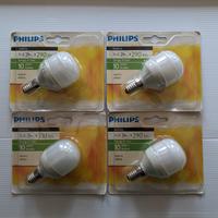 4 Lampadine Philips Softone 7W E14 290lm Warm