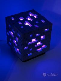 Lampa da Blocco Minecraft RGB - Stampa 3D
