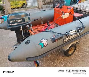 gommone 4m con motore 25 cv