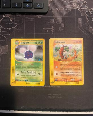 Pokémon Aquapolis Vintage – Jumpluff + Sudowoodo