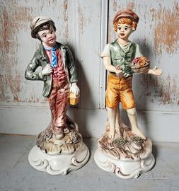 statuette ceramica 