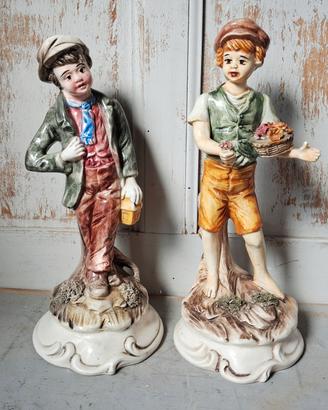 statuette ceramica 