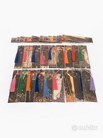 29x Segnalibri Gotici Art Nouveau con Nappine