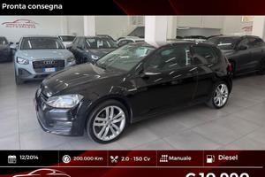 VW Golf 7 2.0 TDI 150 cv FINANZIABILE