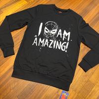 Felpa tezenis/marvel nuova con cartellino