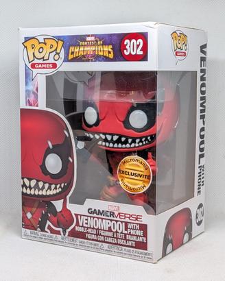Funko POP Venompool With Phone 302 Games Deadpool