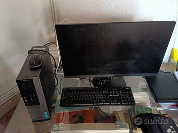 computer Dell OptiPlex 3020 con schermo e tast
