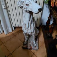 LEVRIERO STATUA ARREDO 70